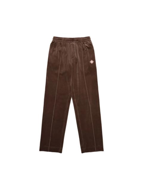 CASABLANCA VELOUR TRACK PANTS