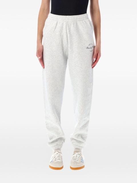 Sporty & Rich logo-print elasticated-waist track pants