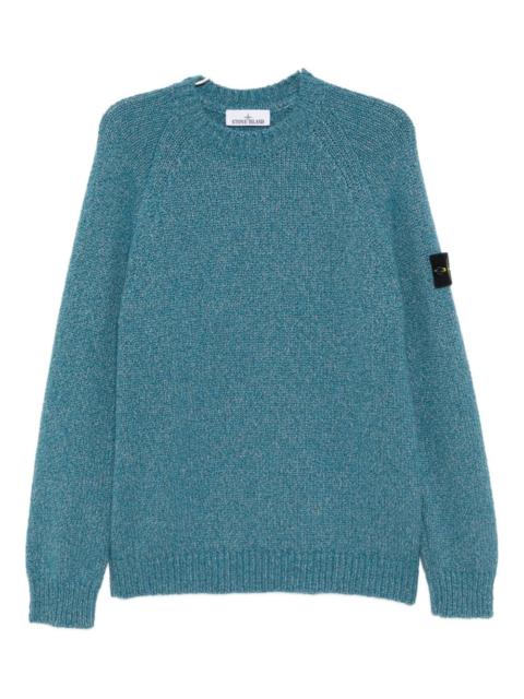 Stone Island logo-patch jumper