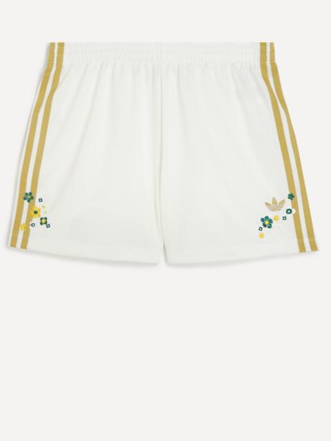 adidas x Liberty London Off-White Three-Stripes Firebird Shorts