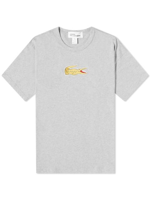 Comme des Garçons SHIRT Comme des Garçons SHIRT x Lacoste Large Croc Logo T-Shirt