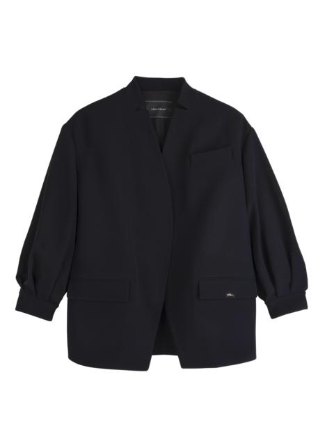 Longchamp Jacket Black - Crepe
