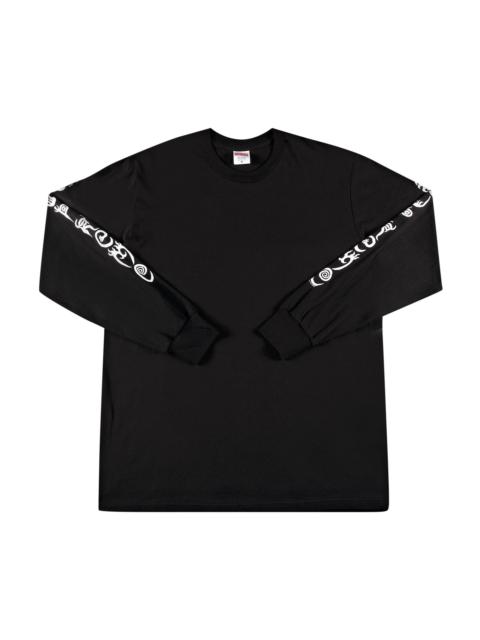 Supreme Clayton Patterson Long-Sleeve Tee 'Black'