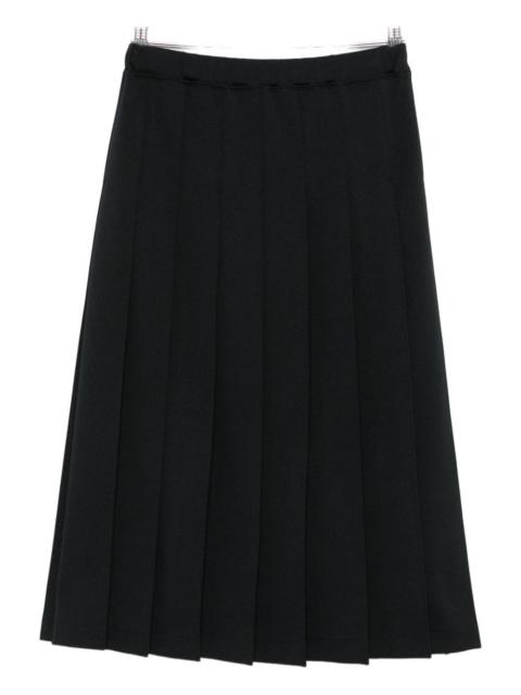 Comme des Garçons Comme des Garçons pleated midi skirt