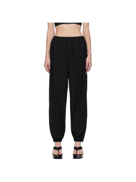 alexanderwang.t Black Relaxed-Fit Track Pants