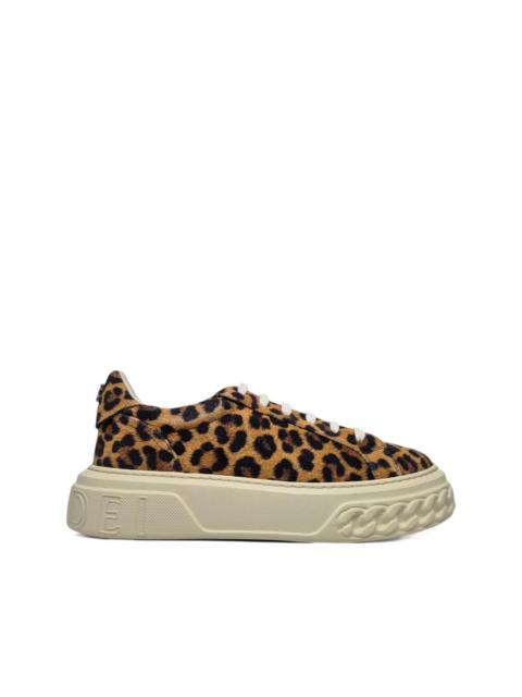 CASADEI Malesia Off Road leopard-print sneakers