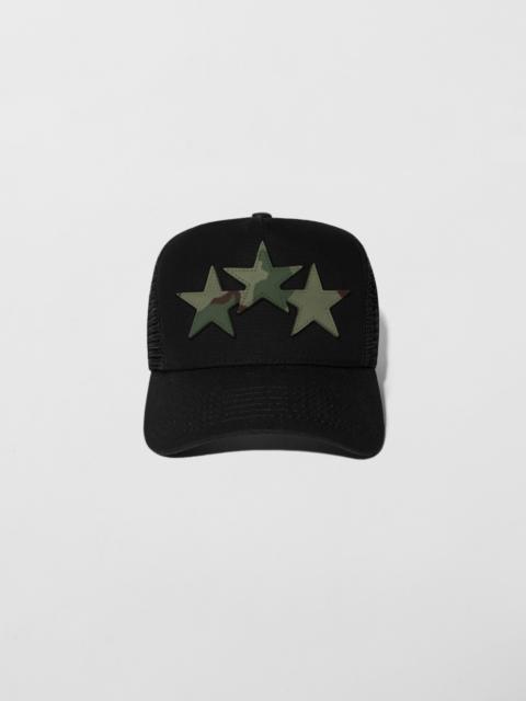 AMIRI THREE STAR TRUCKER HAT