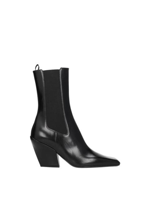 Ankle boots Leather Black