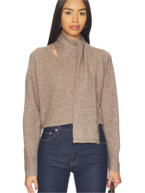 Line & Dot Billie Scarf Sweater