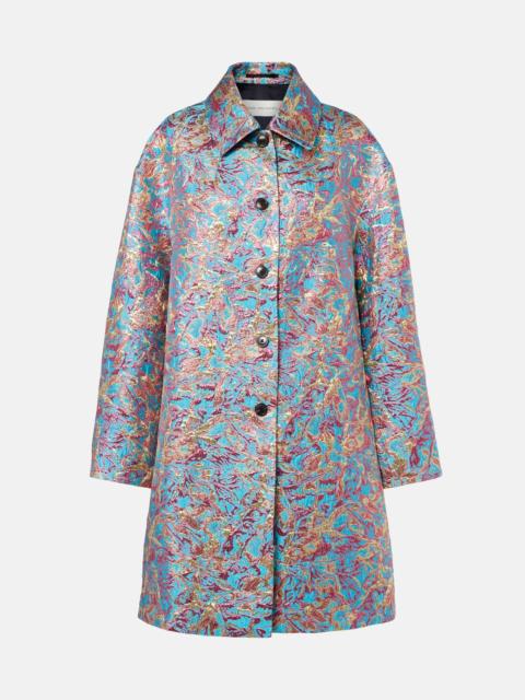 Dries Van Noten HAND PAINTED COAT - 232-010202-7245 | REVERSIBLE