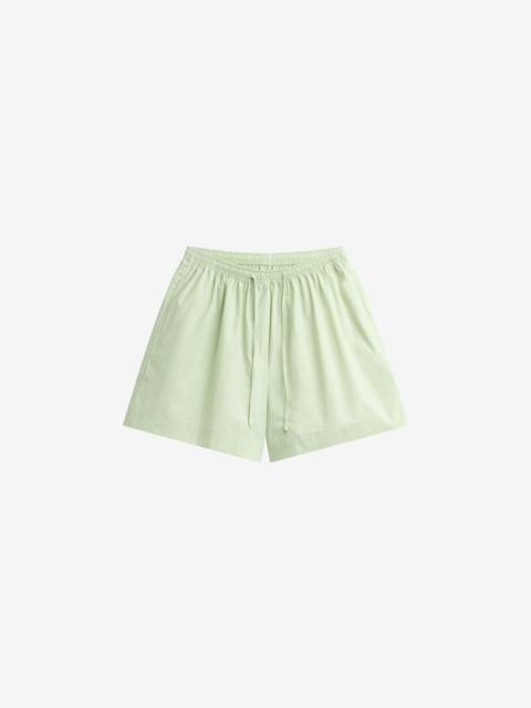 The Frankie Shop Brisay Cotton Shorts - Mint