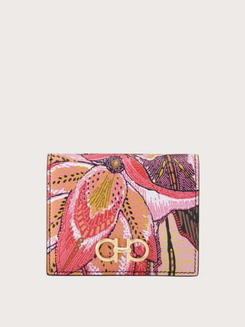 FERRAGAMO GANCINI COMPACT WALLET
