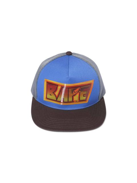 BAPE Lenticular Emblem Mesh Cap 'Blue'