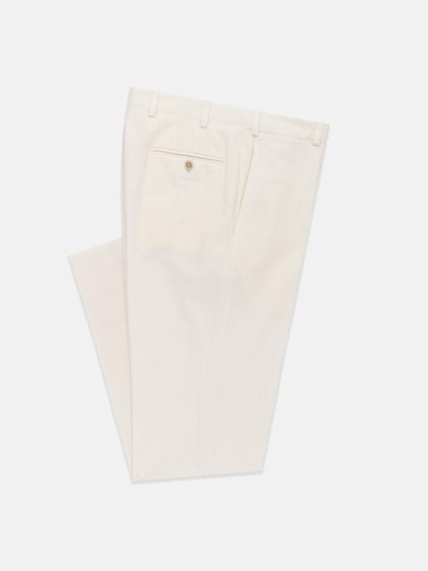 J. PRESS CRASH LINEN TROUSERS