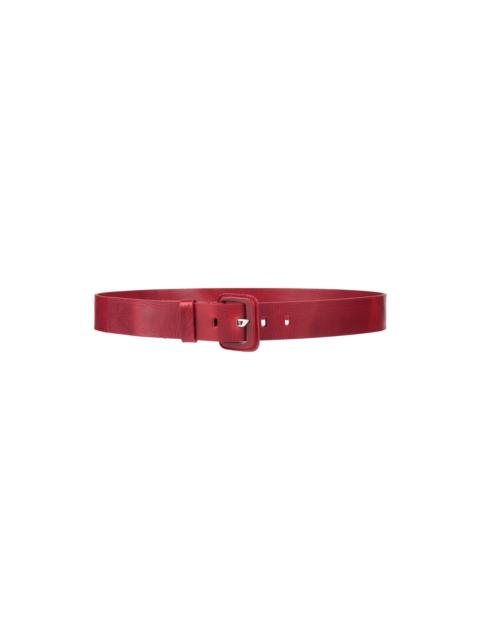 Diesel Brick red Men's Leather Belt