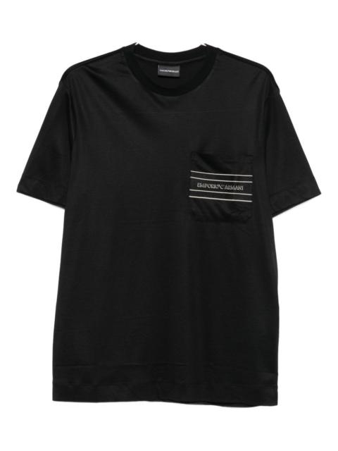 EMPORIO ARMANI logo-detail T-shirt