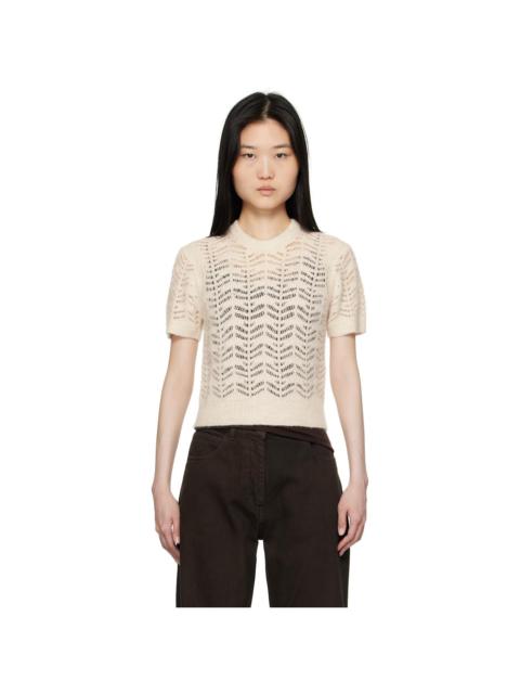 The Garment Off-White Verbier Pointelle Mini T-shirt