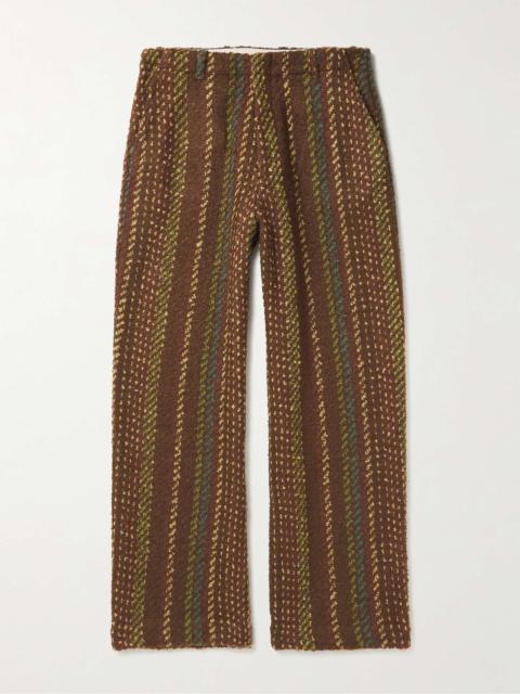 Our Legacy Borrowed Wide-Leg Bouclé-Jacquard Trousers