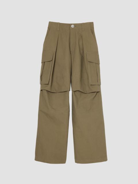 Marc Jacobs Women's Oversized Cargo Pants - Utility Khaki