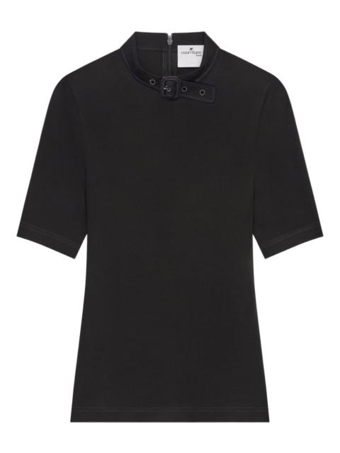 courrèges buckle T-shirt