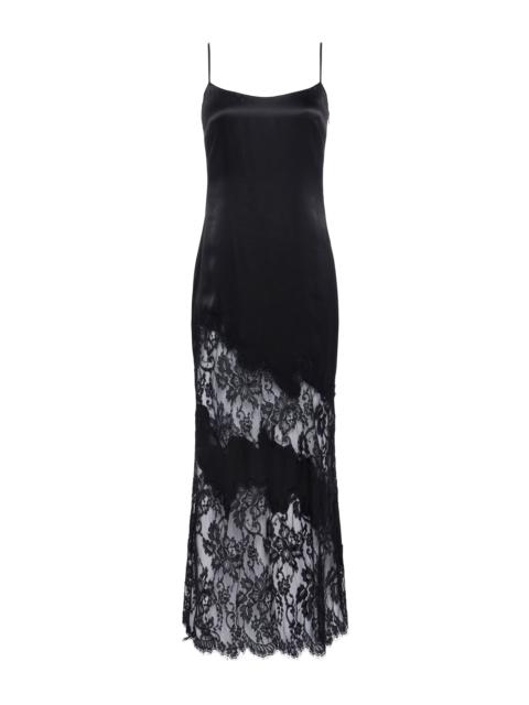 L'AGENCE Silvana Silk Lace Gown