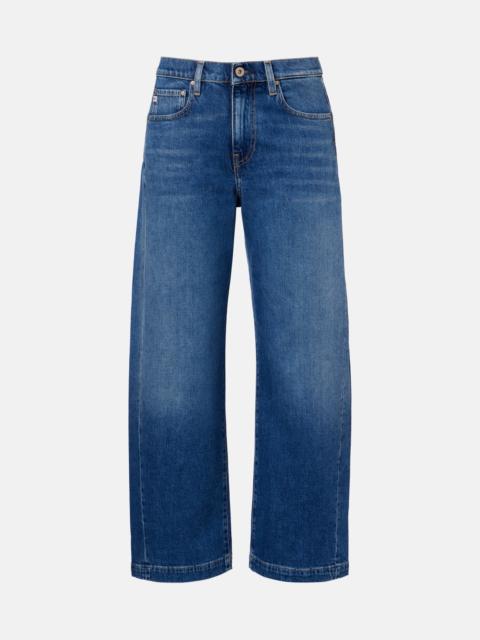 AG Jeans Hattie high-rise barrel-leg jeans