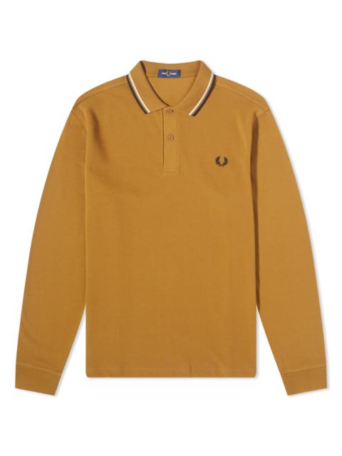 Fred Perry Long Sleeve Twin Tipped Polo