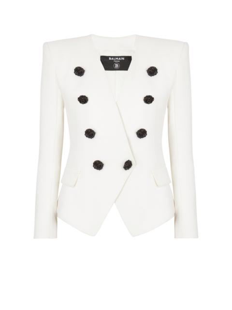 ジャケット BALMAIN White Viscose Blend Blazer Balmain White Viscose Blend Blazer | italist