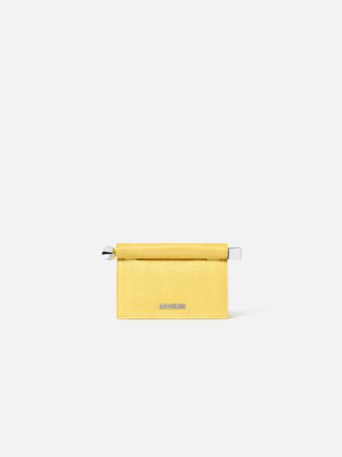 JACQUEMUS The small Rond Carré clutch