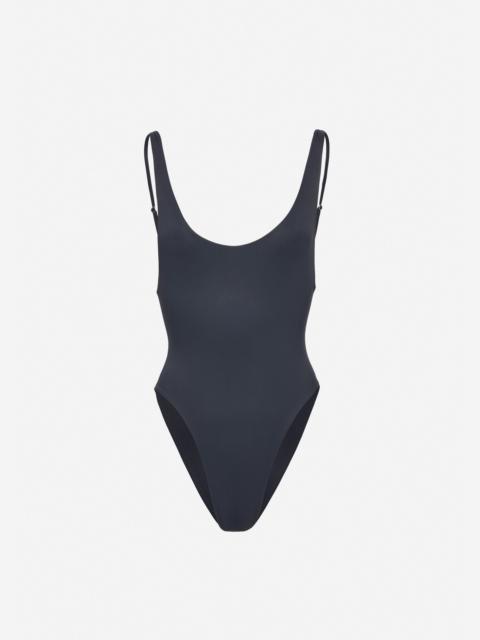 MAGDA BUTRYM Scoop neck swimsuit in grey