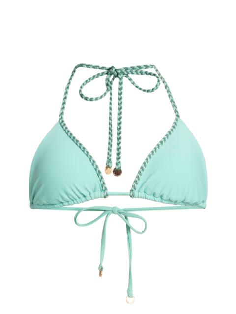 RAMY BROOK Women's Nikoleta Braided Triangle Bikini Top - Seaglass