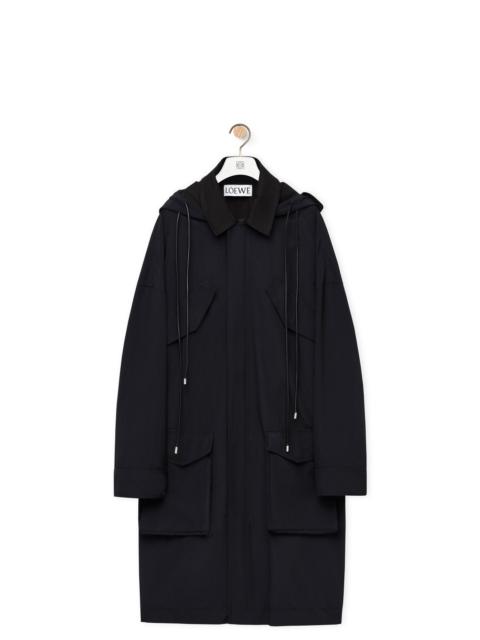 Loewe Hooded parka in nylon