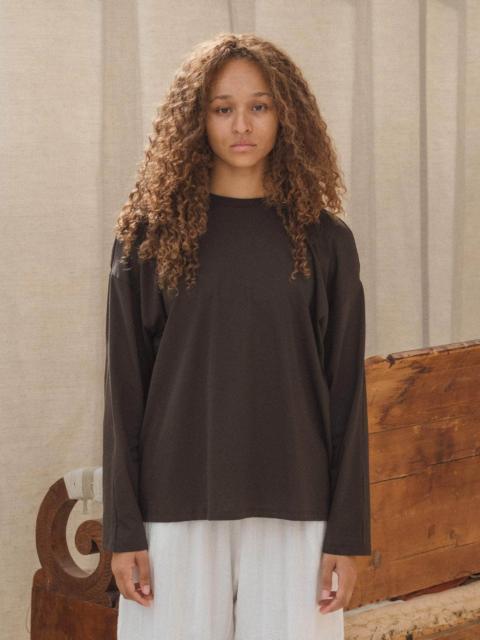 BASERANGE Pin Long Sleeve Tee - Regenerative Cotton Jersey