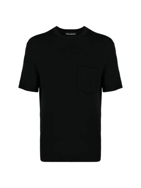 Neil Barrett chest-pocket crew-neck T-shirt