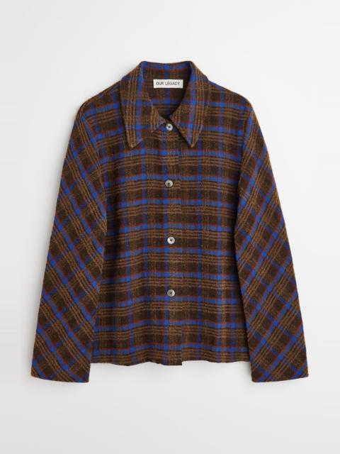 Sanctuary Shirt Brown Pankow Check