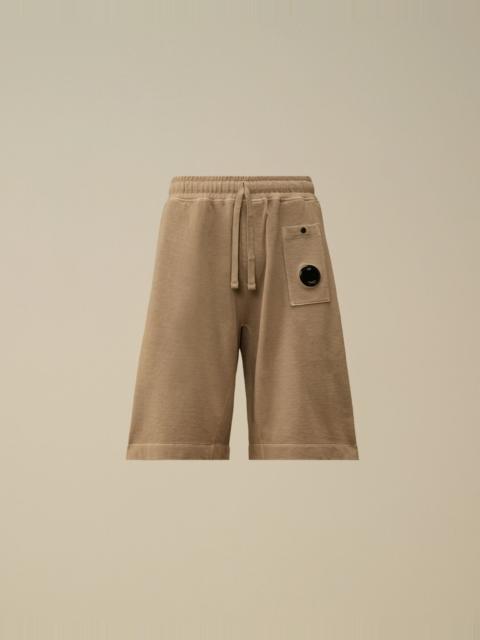 C.P. Company Malfilè Fleece Lens Sweatshorts