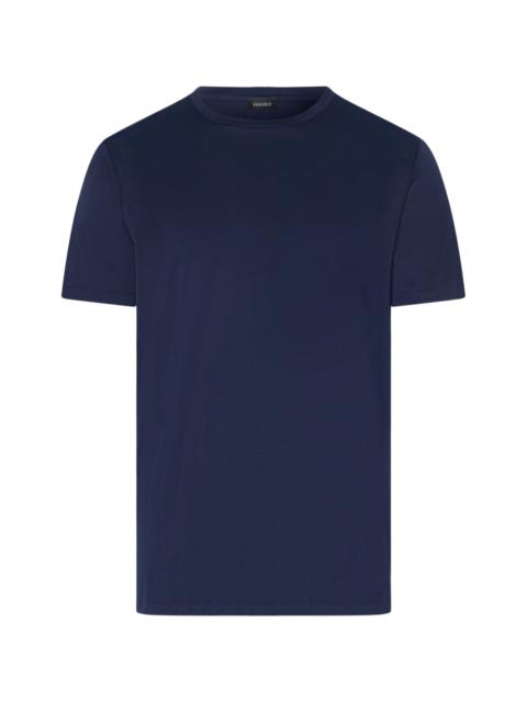 HANRO Cotton Sporty Crew Neck Cotton T-Shirt