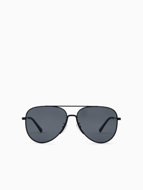 Men’s aviator sunglasses Asian fit