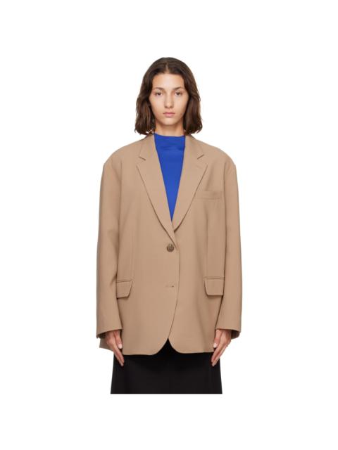 The Frankie Shop Beige Bea Blazer