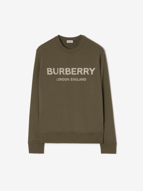 Burberry Logo Cotton Sweatshirt