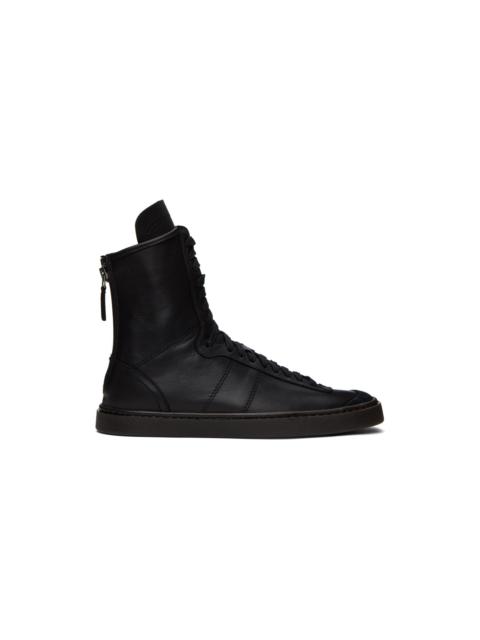 Lemaire Black Linoleum Boxing Sneakers