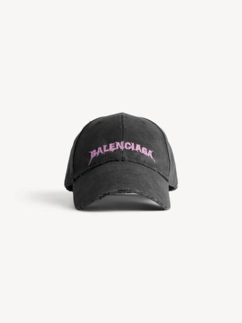 BALENCIAGA Men's Diy Balenciaga Back Cap in Black