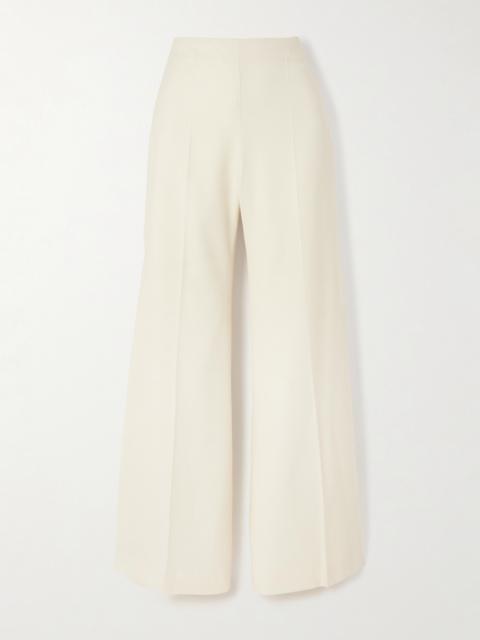 NINA RICCI Wool-gabardine Flared Pants