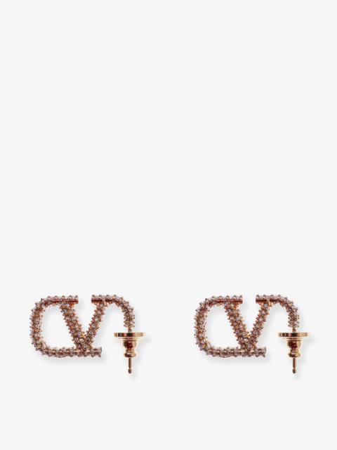 Vlogo Signature Earrings With Swarovski® Crystals