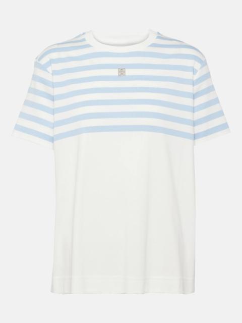Givenchy 4G striped cotton T-shirt
