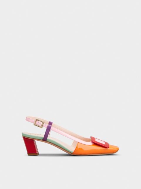 Roger Vivier Belle Vivier Slingback Pumps in patent leather