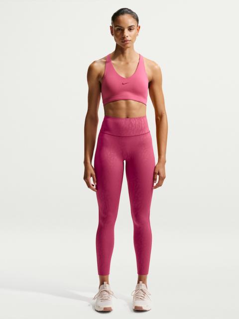 Nike Nike Universa Women's High-Waisted Printed 7/8 Leggings with No Front Seam