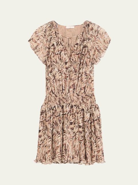 RAMY BROOK Felicia Pleated Mini Dress