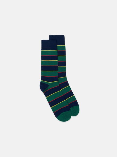 J. PRESS ARGYLL & SUTHERLAND REGIMENTAL STRIPE COTTON SOCKSS