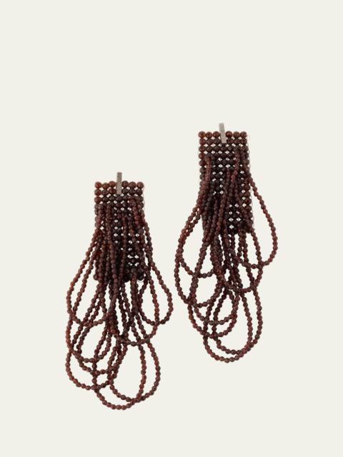Brunello Cucinelli Loop Monili Earring